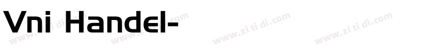 Vni Handel字体转换